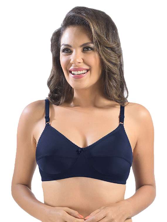 pack of 2 solid regular bra  - 19141462 -  Standard Image - 1