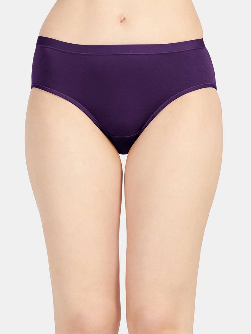 women solid cotton hipster panty combo - 19141509 -  Standard Image - 1