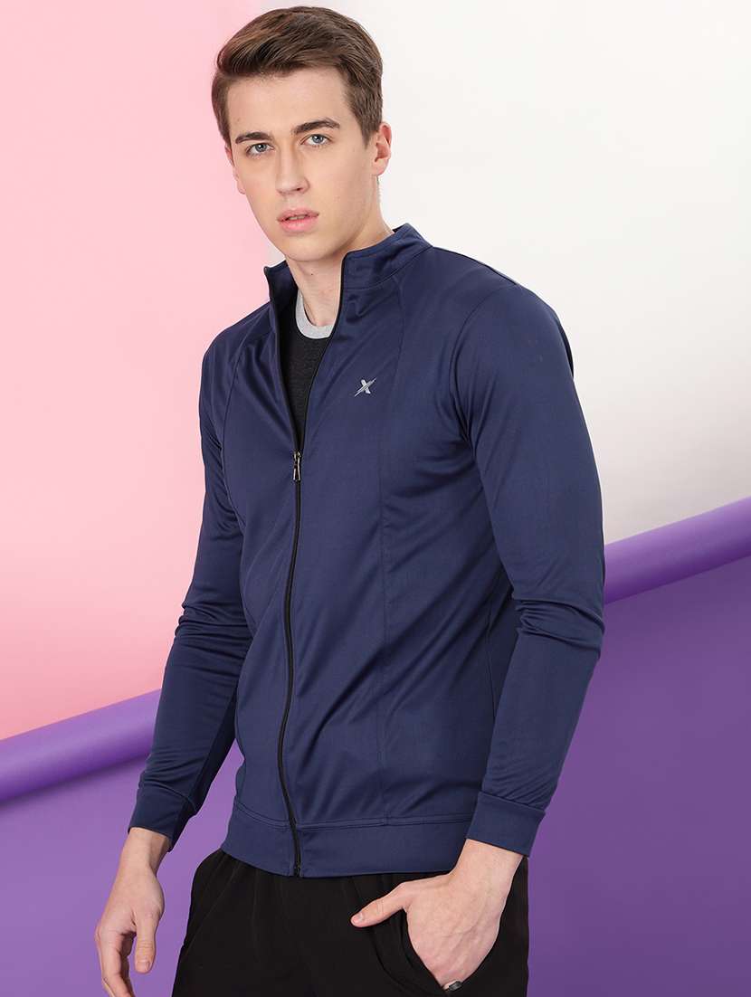 dark blue casual jacket - 19142366 -  Standard Image - 1