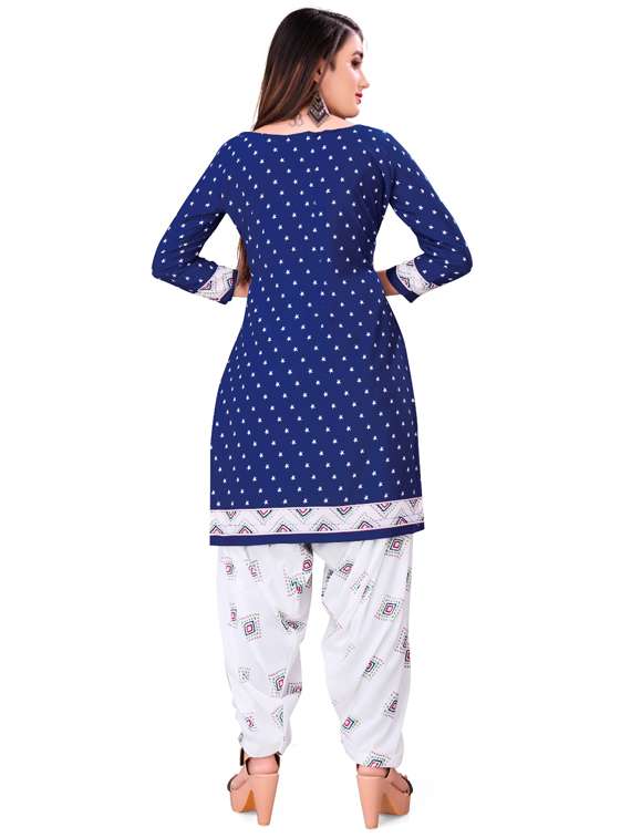 printed unstitched suit - 19142780 -  Standard Image - 1