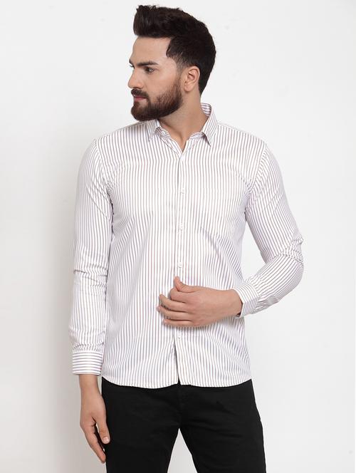 mens stripes casual shirt - 19143327 -  Standard Image - 0