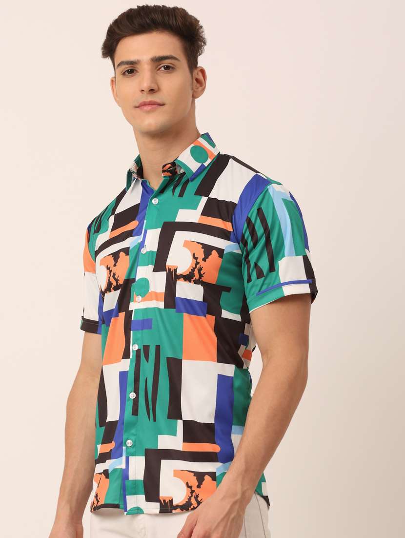 multi coloured printed casual shirt - 19143549 -  Standard Image - 1