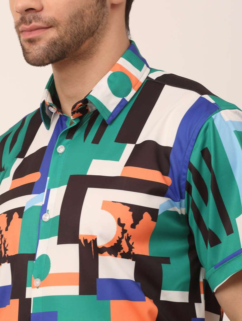 multi coloured printed casual shirt - 19143549 -  Standard Image - 4