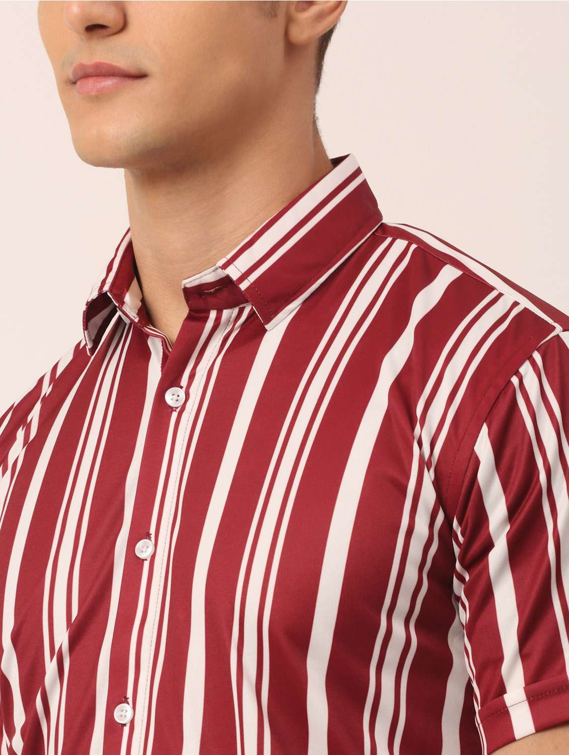 mens stripes formal shirt - 19144472 -  Standard Image - 4
