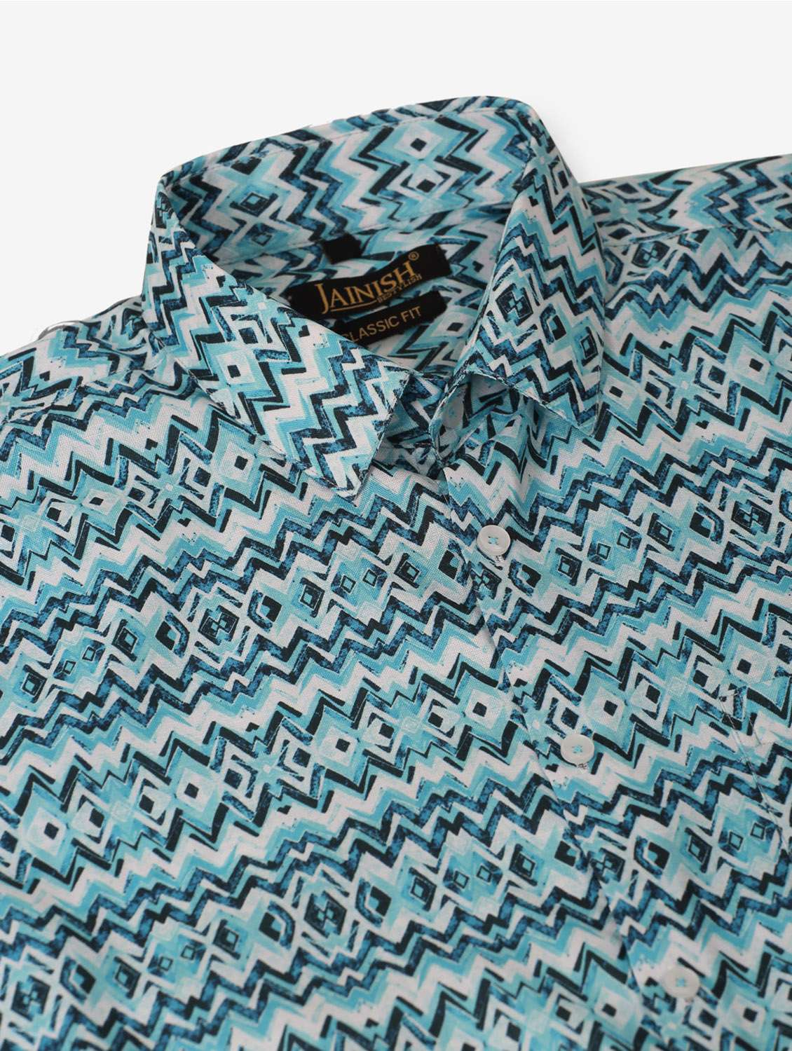 mens aztec formal shirt - 19144539 -  Standard Image - 4