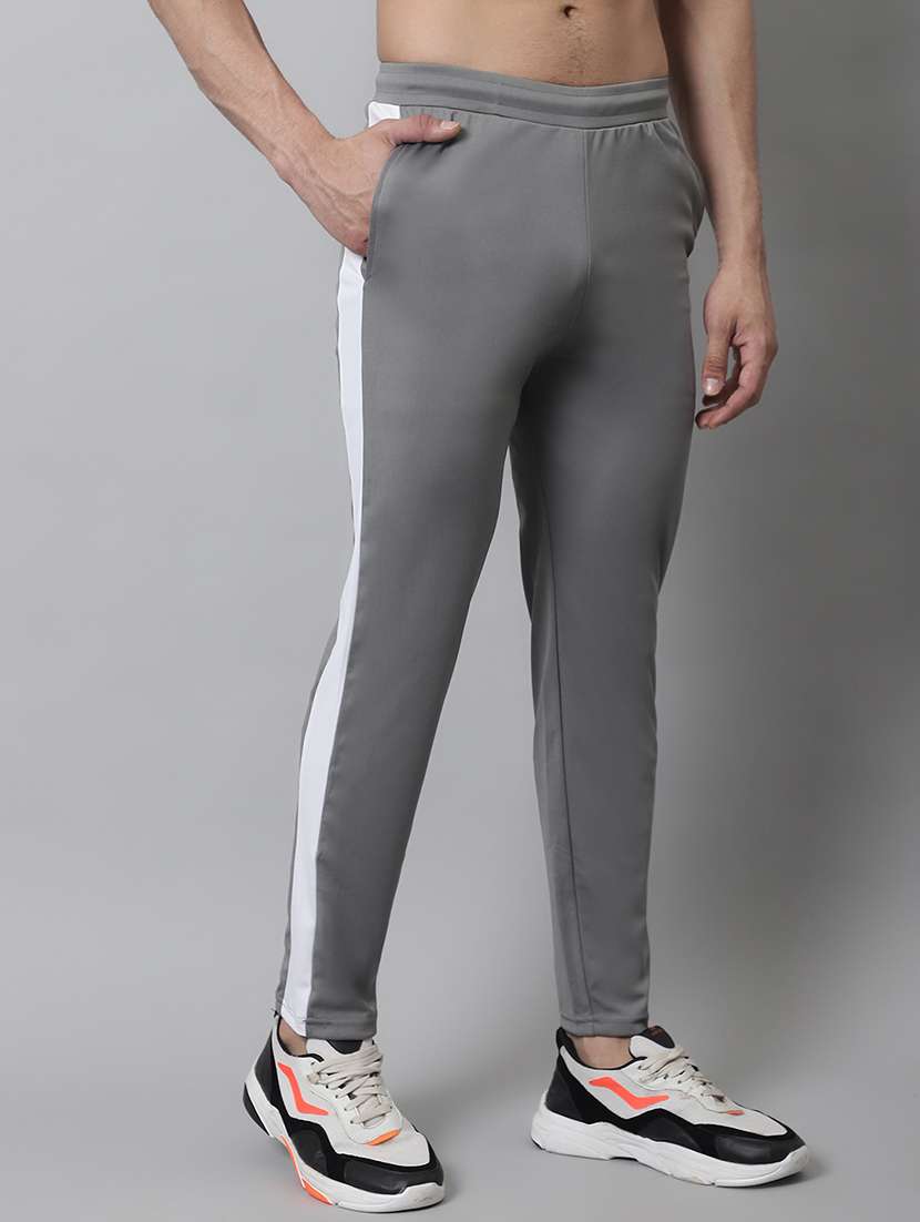 mid rise full length track pant - 19145022 -  Standard Image - 1