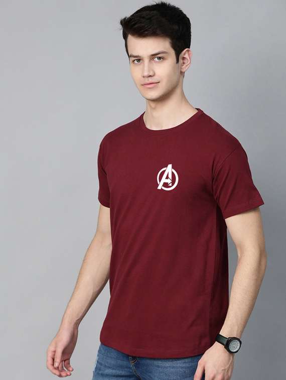red cotton t-shirt - 19147261 -  Standard Image - 1