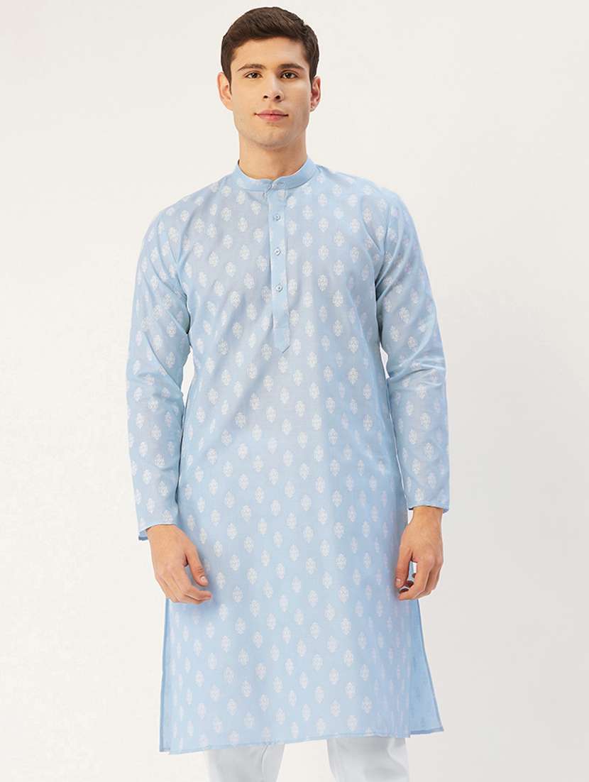 light printed long kurta