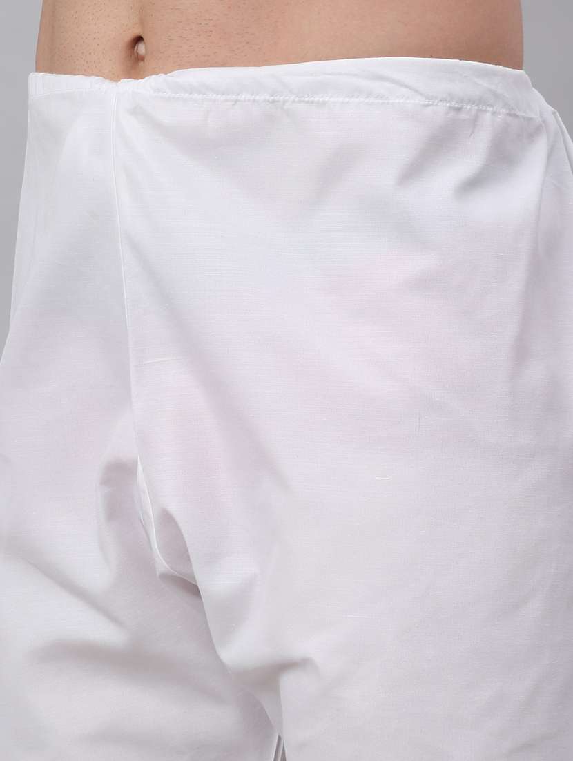 mustard cotton kurta pyjama ethnic wear - 19148625 -  Standard Image - 4