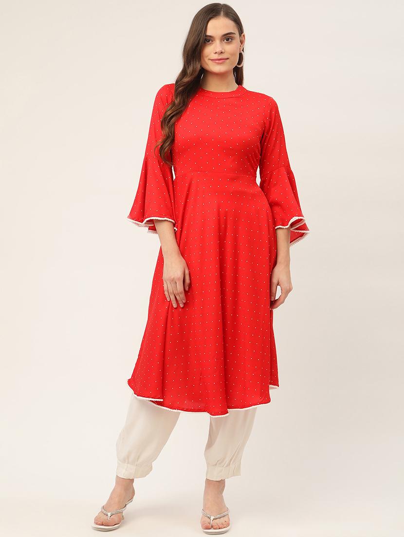 women's flared kurta - 19149870 -  Zoom Image - 0