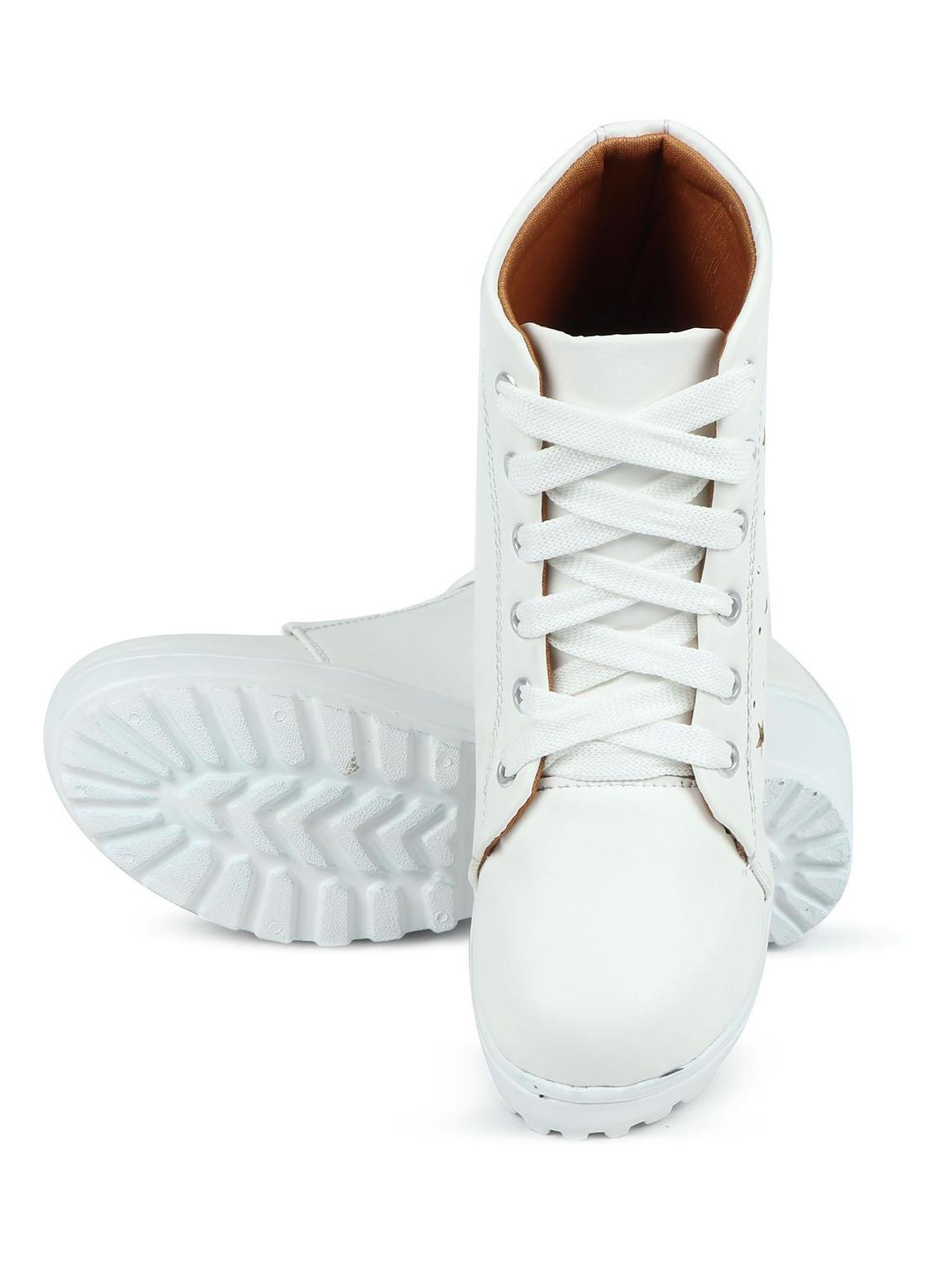 white ankle boot - 19154943 - Standard Image - 4