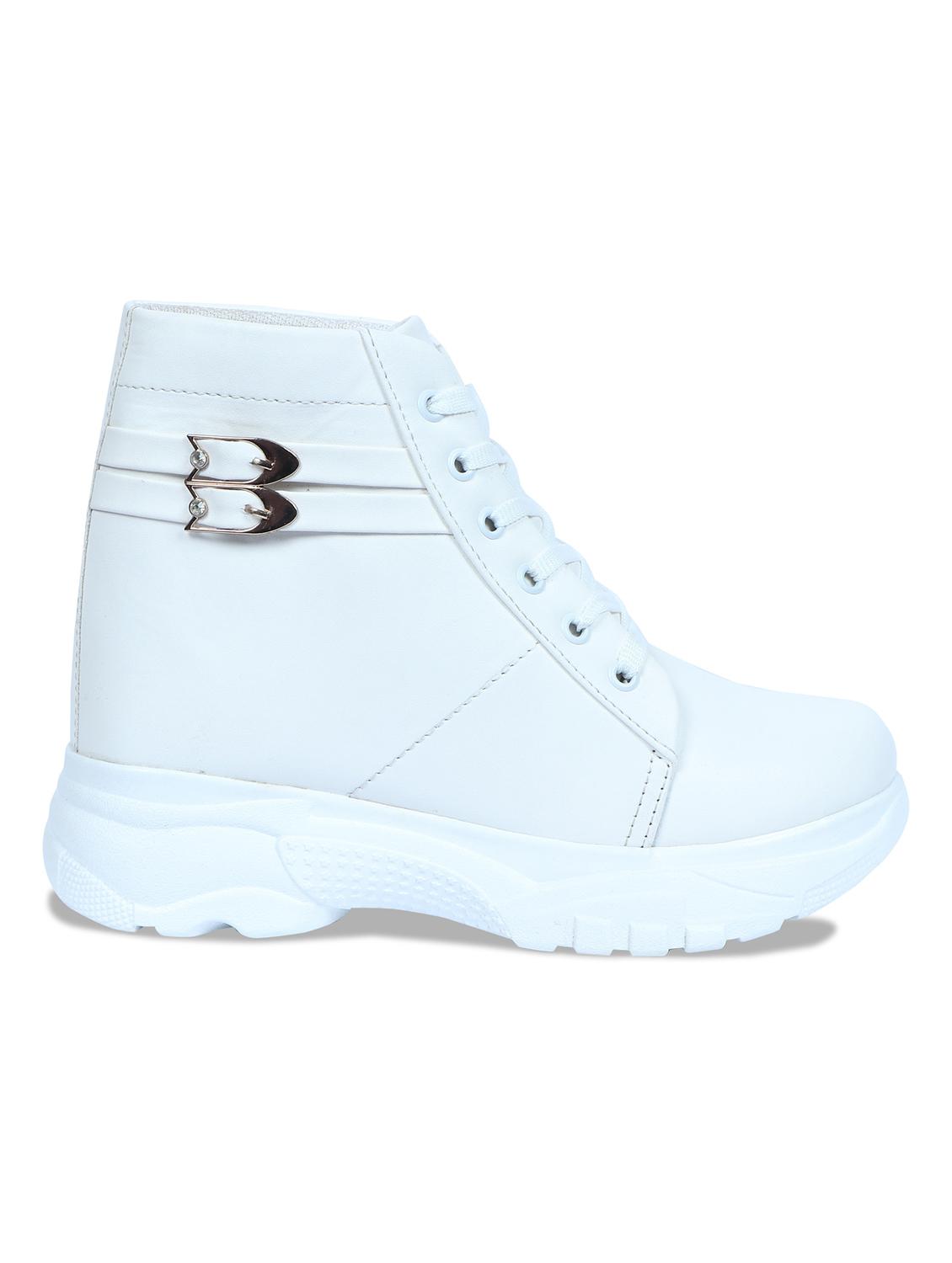 white lace up boot - 19155000 -  Standard Image - 1