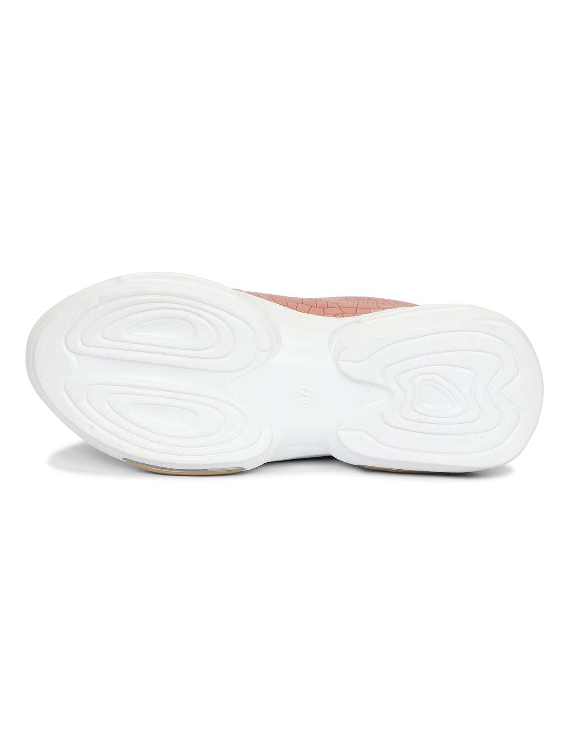 pink leatherette laceup sneakers - 19155445 -  Standard Image - 4