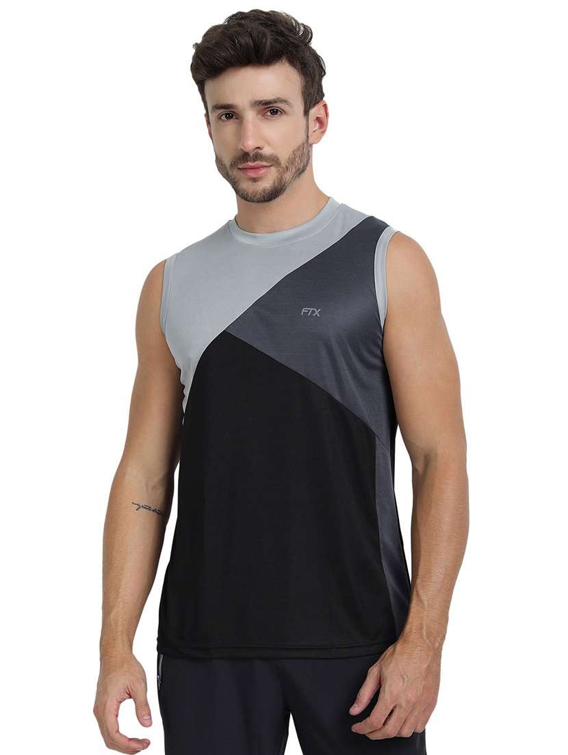 pack of 3 color block t-shirt - 19155909 -  Standard Image - 1