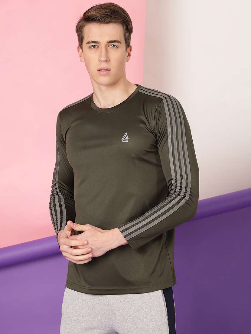 men tapped long sleeves t-shirt - 19156226 -  Standard Image - 1