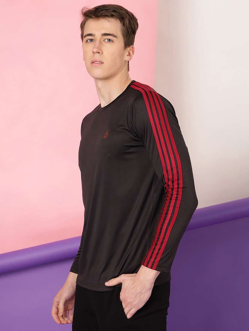 men taped round neck t-shirt - 19156232 -  Standard Image - 1