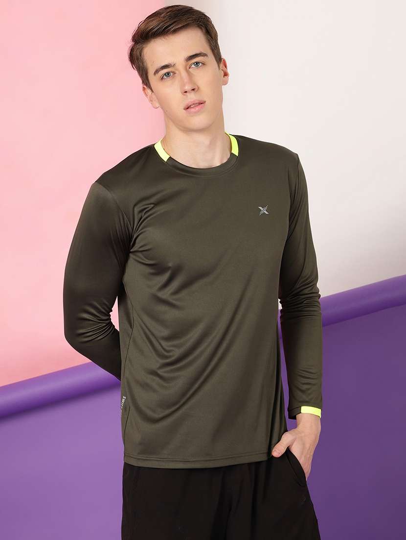 green polyester t-shirt - 19156242 -  Standard Image - 1