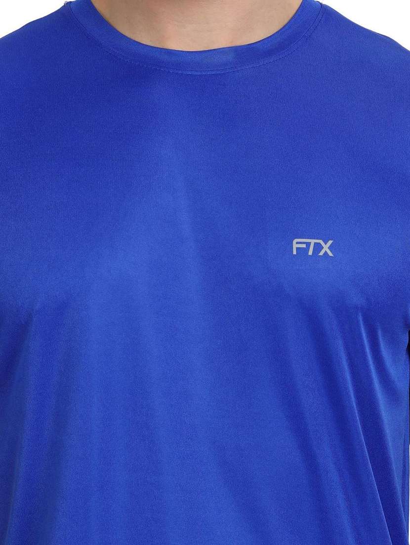 men round neck solid regular t-shirt - 19156772 -  Standard Image - 4