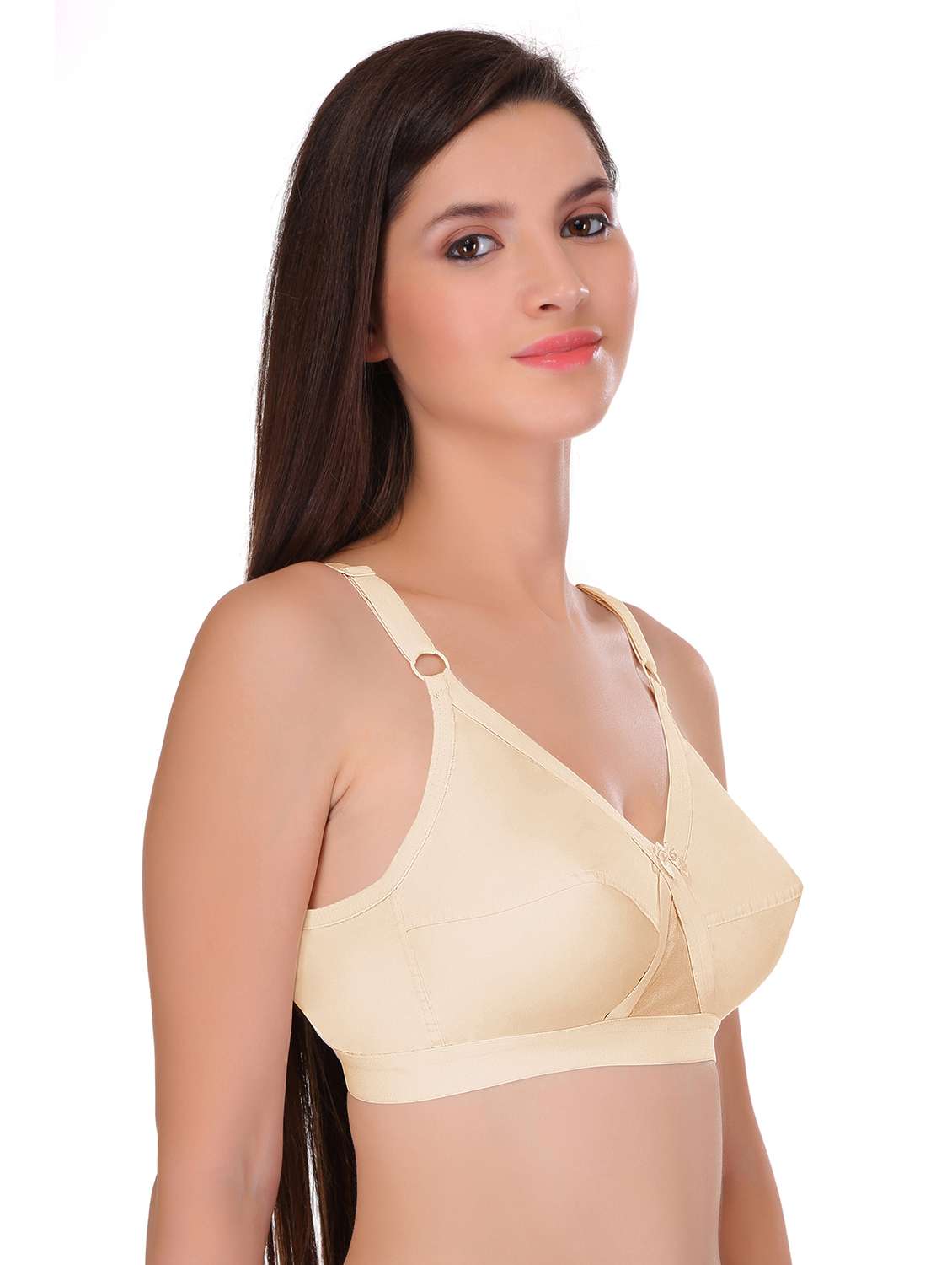 multi colored polyamide minimizer bra combo - 19157419 -  Standard Image - 6