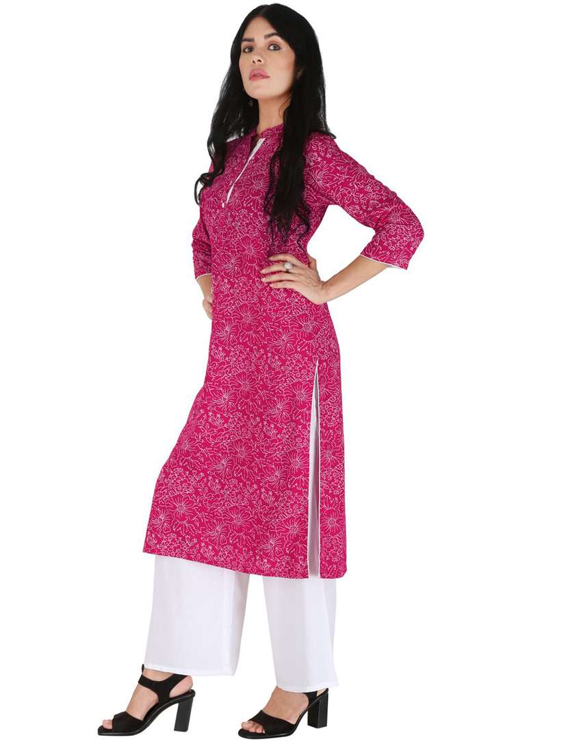 women's straight kurta - 19158121 -  Standard Image - 1
