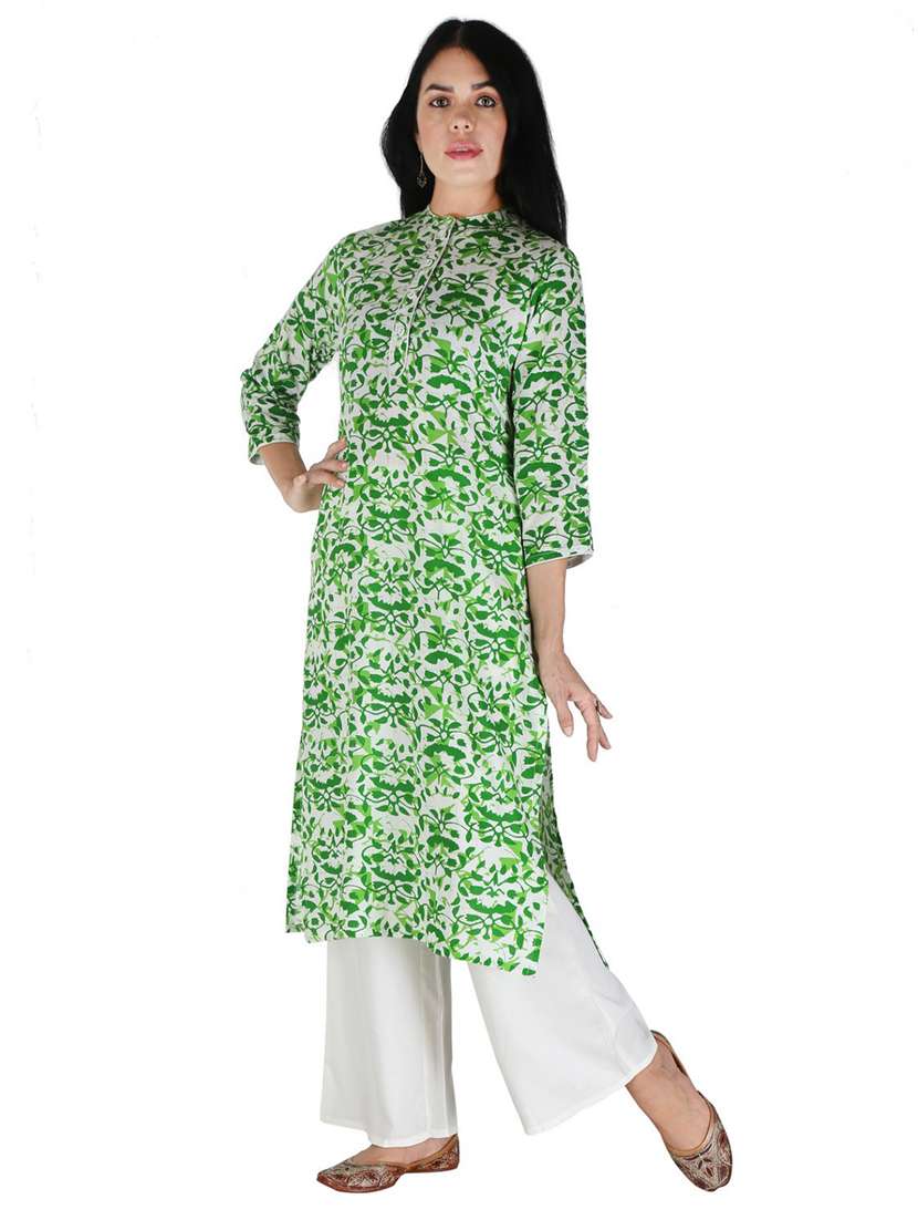 women's straight kurta - 19158122 -  Standard Image - 1