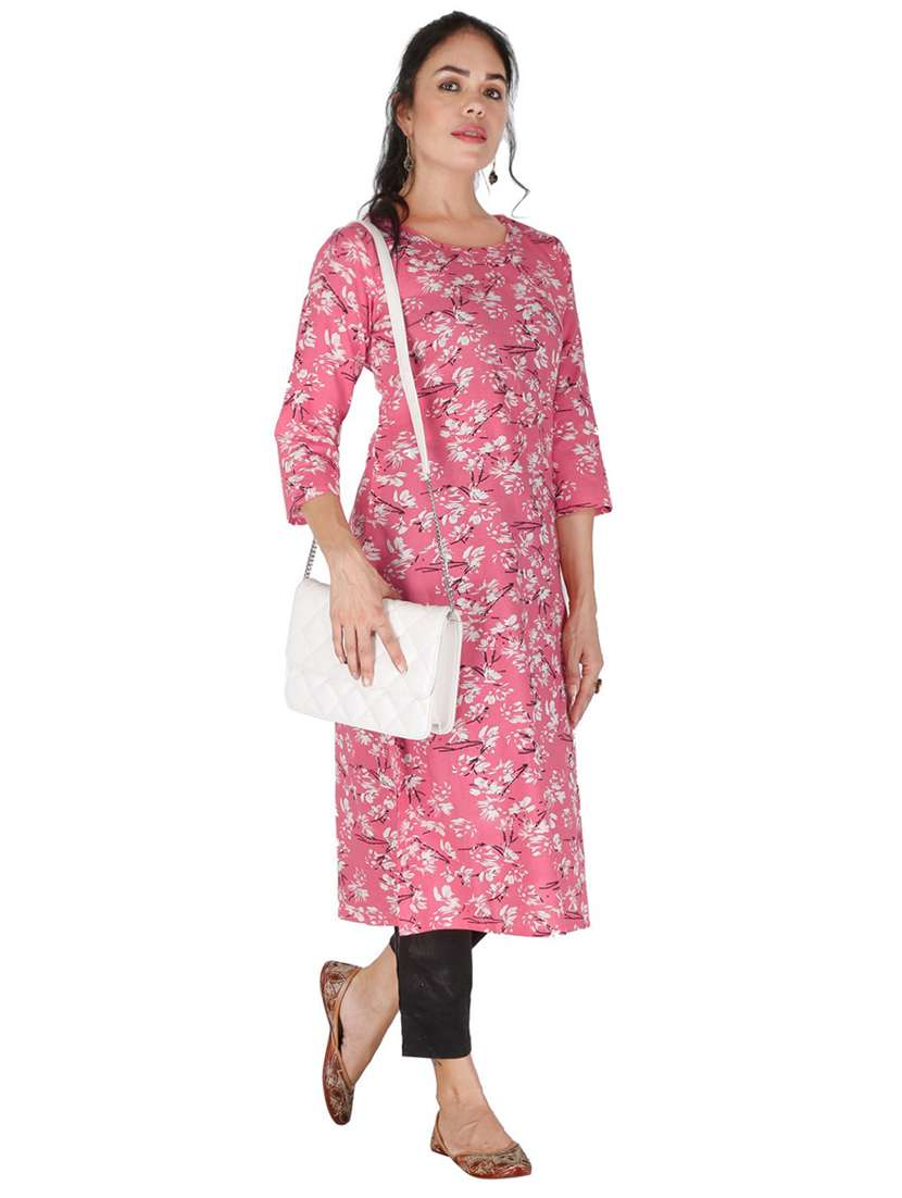 women's straight kurta - 19158125 -  Standard Image - 1