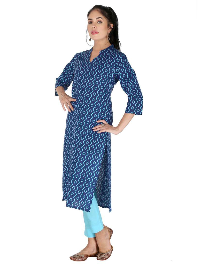 women's straight kurta - 19158128 -  Standard Image - 1