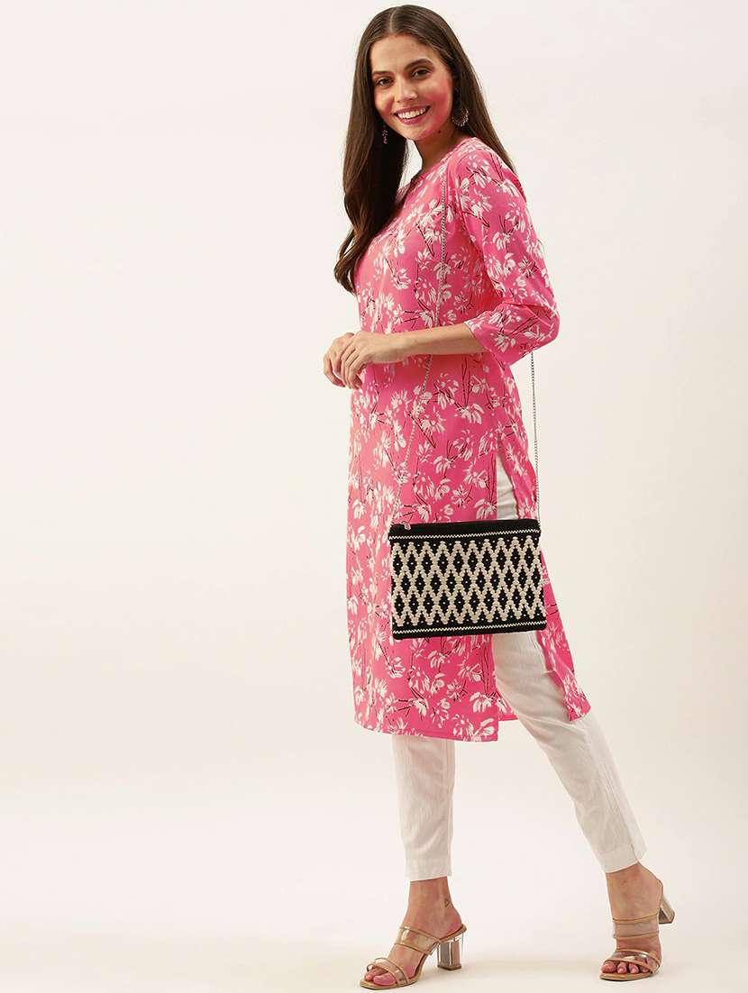 women's straight kurta - 19158135 -  Standard Image - 1