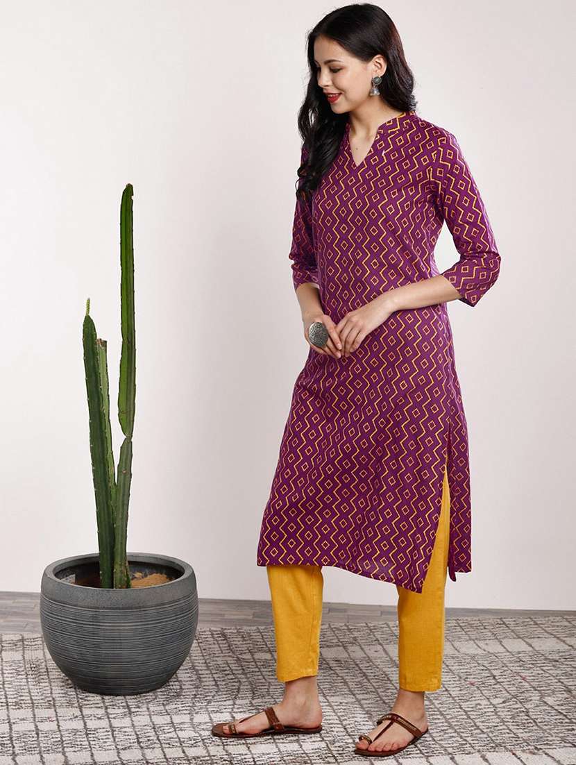 women's straight kurta - 19158137 -  Standard Image - 1