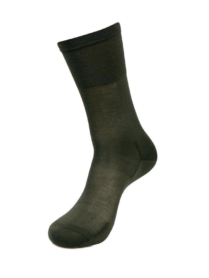 black solid self design socks - 19159347 - Standard Image - 1