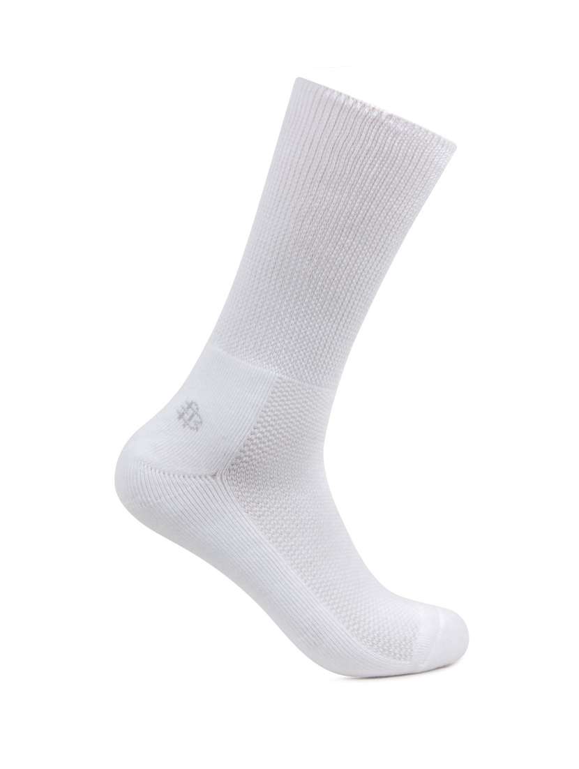 white solid above ankle length socks