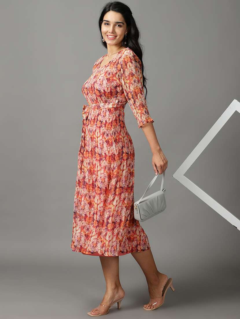 women's floral dress - 19159738 - Standard Image - 4