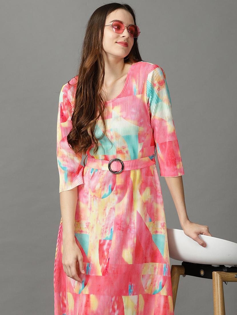 women's  printed dress - 19159742 -  Standard Image - 1