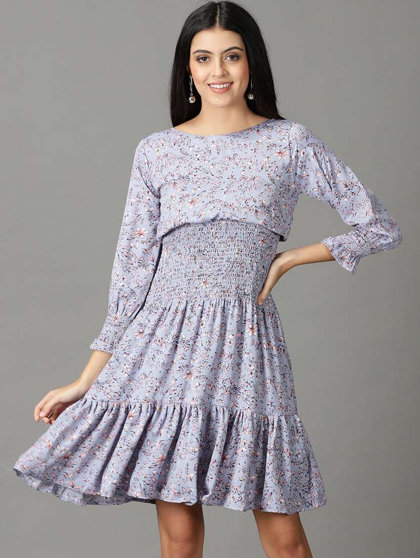 women's tiered dress floral dress - 19159771 -  Zoom Image - 0
