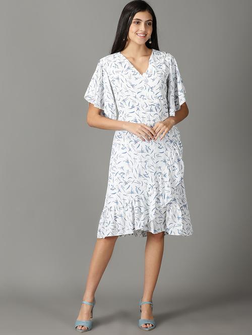 women's wrap polka dots dress - 19159780 -  Standard Image - 0