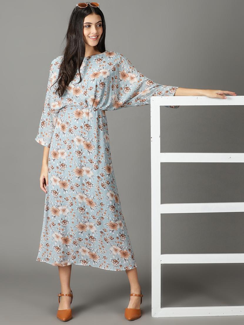 women's floral dress - 19159802 - Standard Image - 4