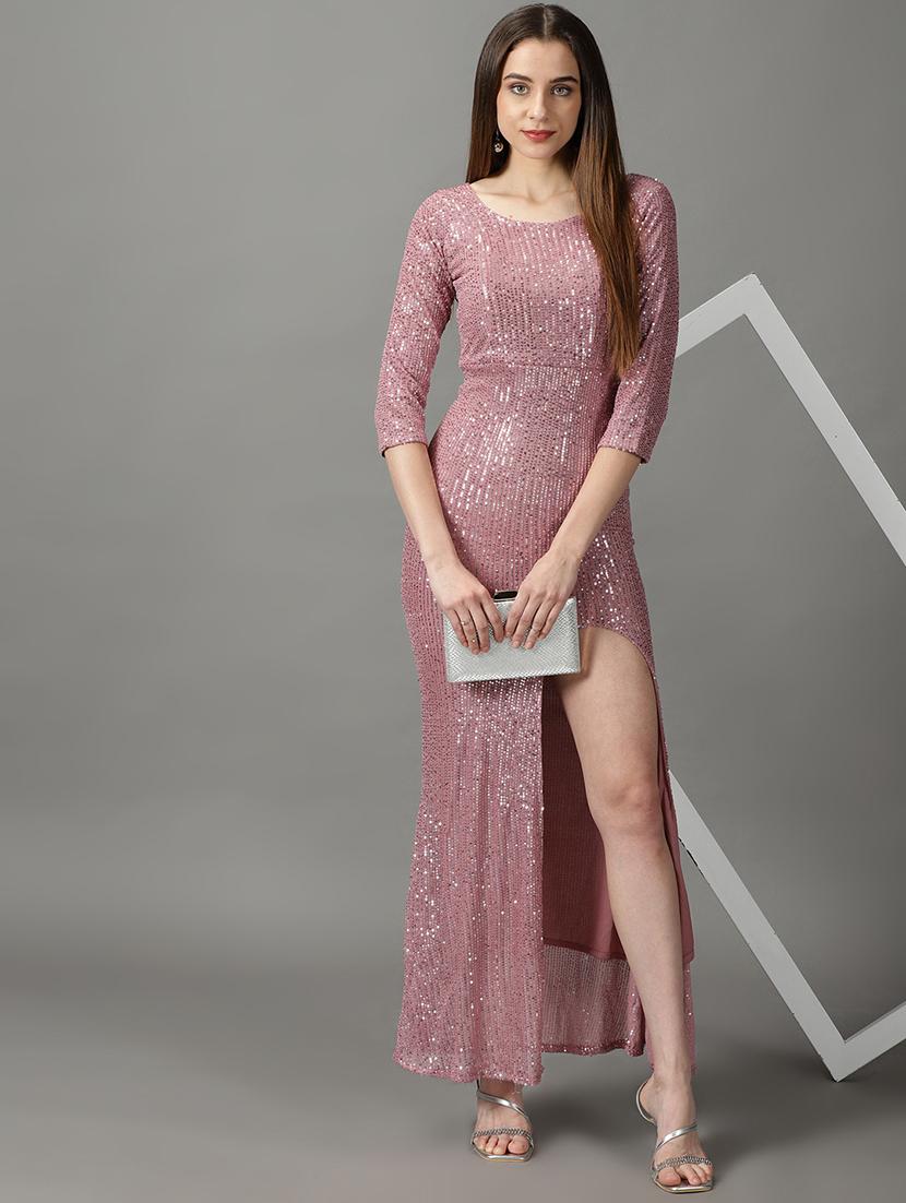 women's bodycon maxi dress - 19159824 - Standard Image - 4