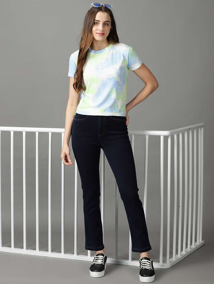 women's all over print crew neck t-shirt - 19159852 - Standard Image - 4