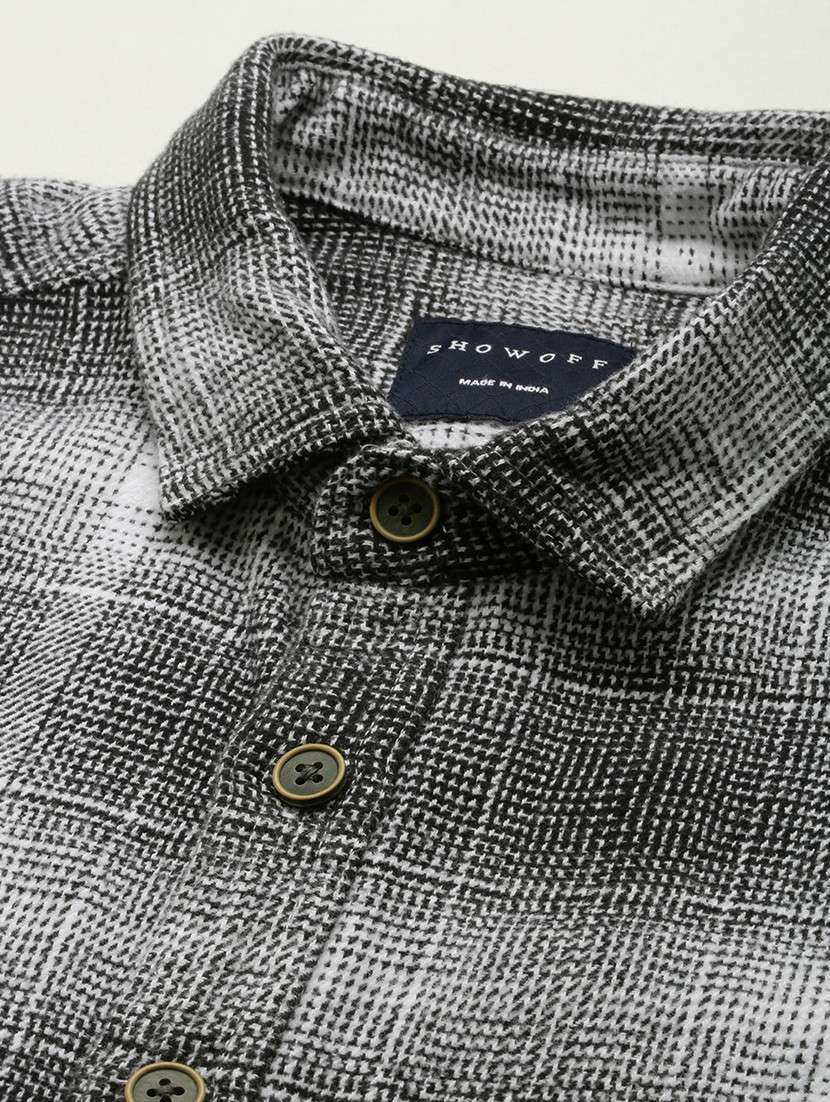 mens checks casual shirt - 19159931 -  Standard Image - 6