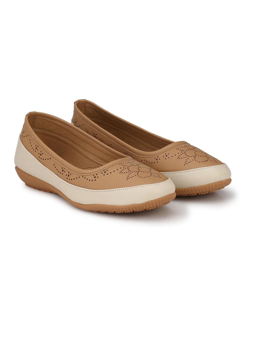 cut work slip on ballerina - 19160676 - Standard Image - 1
