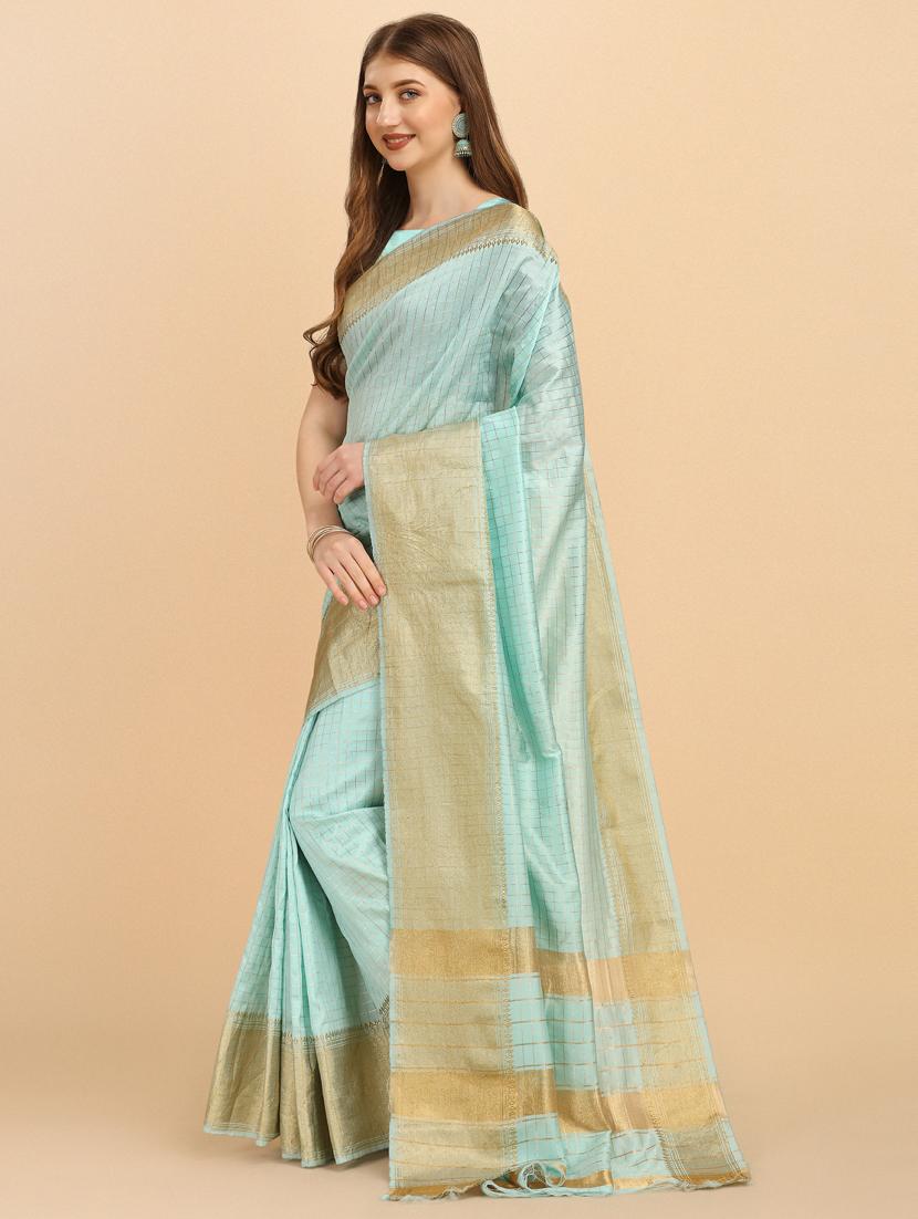 self design banarasi saree - 19161272 - Standard Image - 1