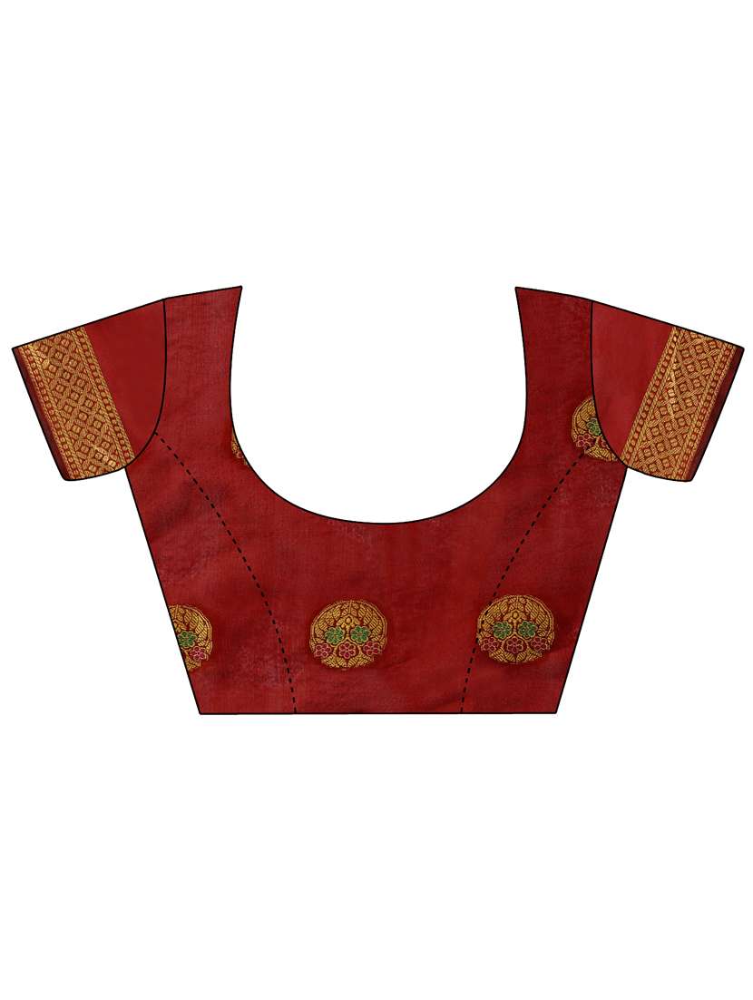 self designed jacquard saree - 19162445 -  Standard Image - 4