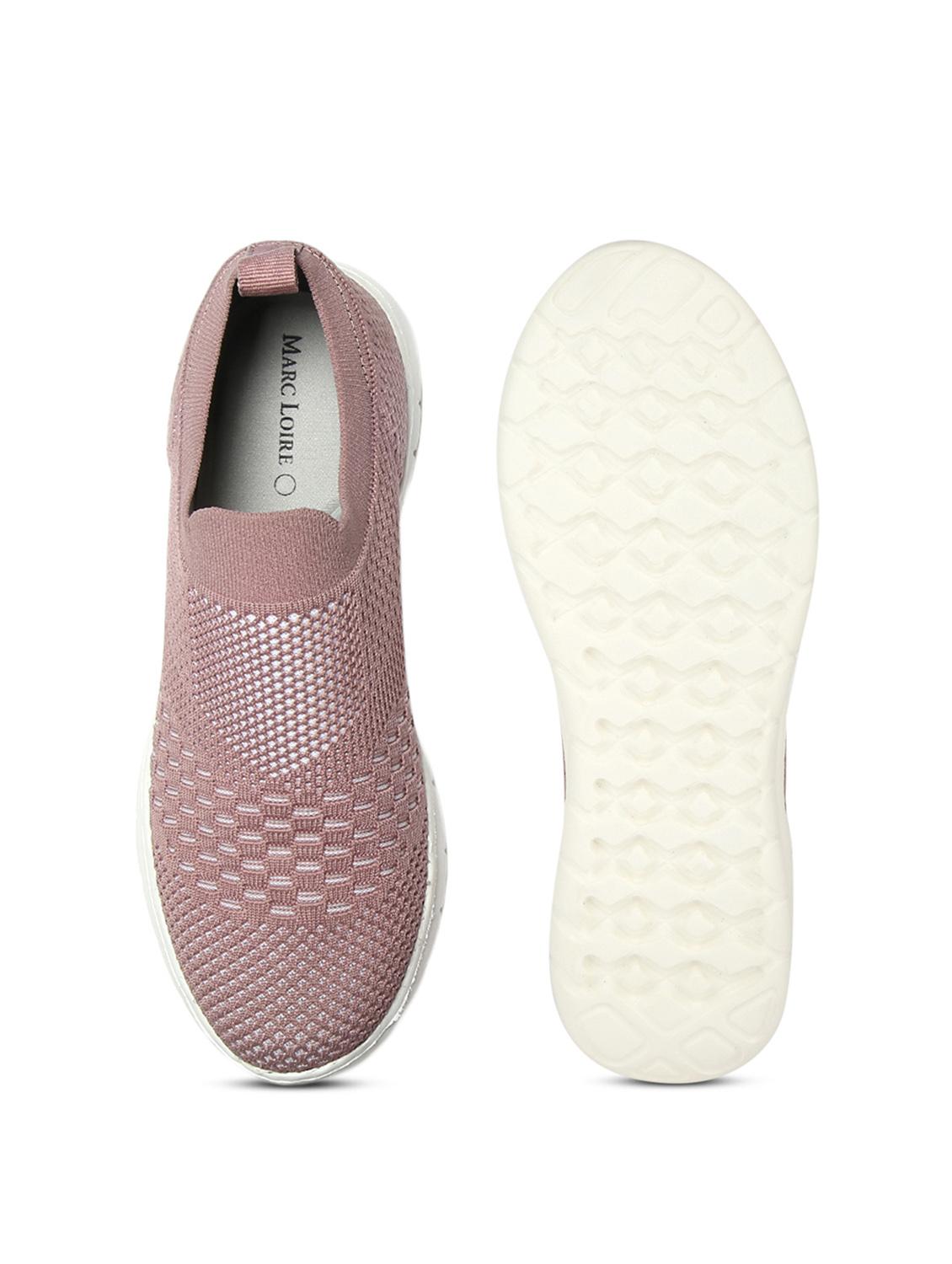 magenta slip on casual shoes - 19163003 - Standard Image - 4