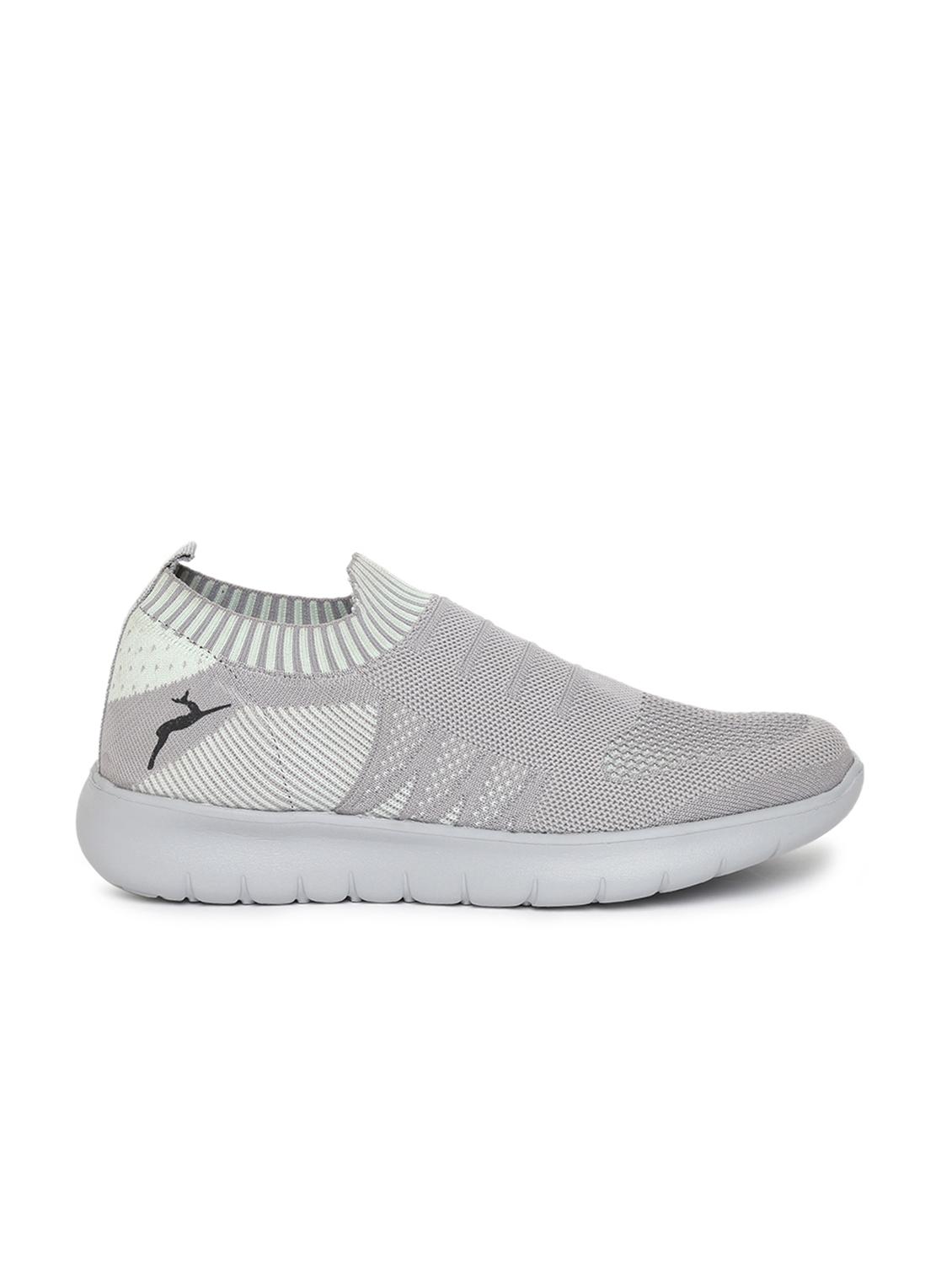 grey slip on casual shoes - 19163017 - Standard Image - 1