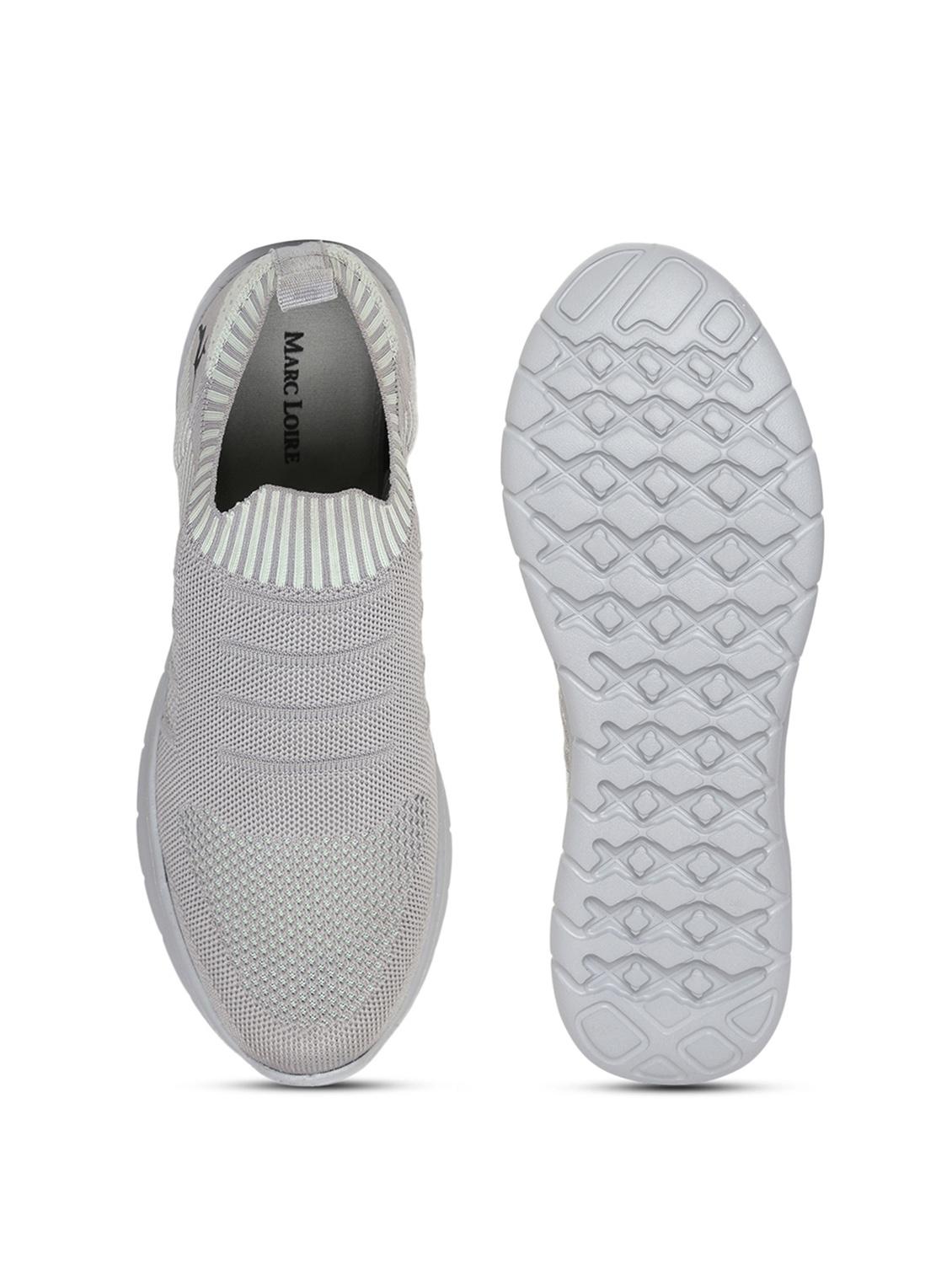 grey slip on casual shoes - 19163017 - Standard Image - 4