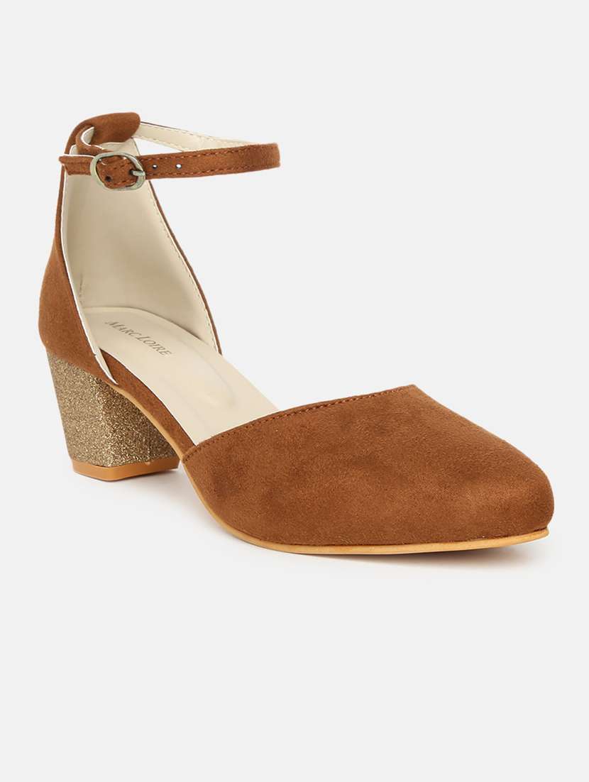 copper closed back sandal