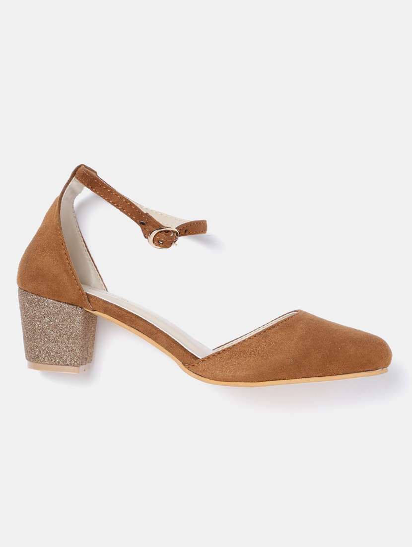 copper closed back sandal - 19163554 - Standard Image - 1