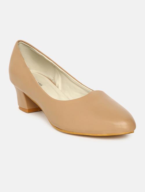 beige slip on pump - 19163558 - Standard Image - 0