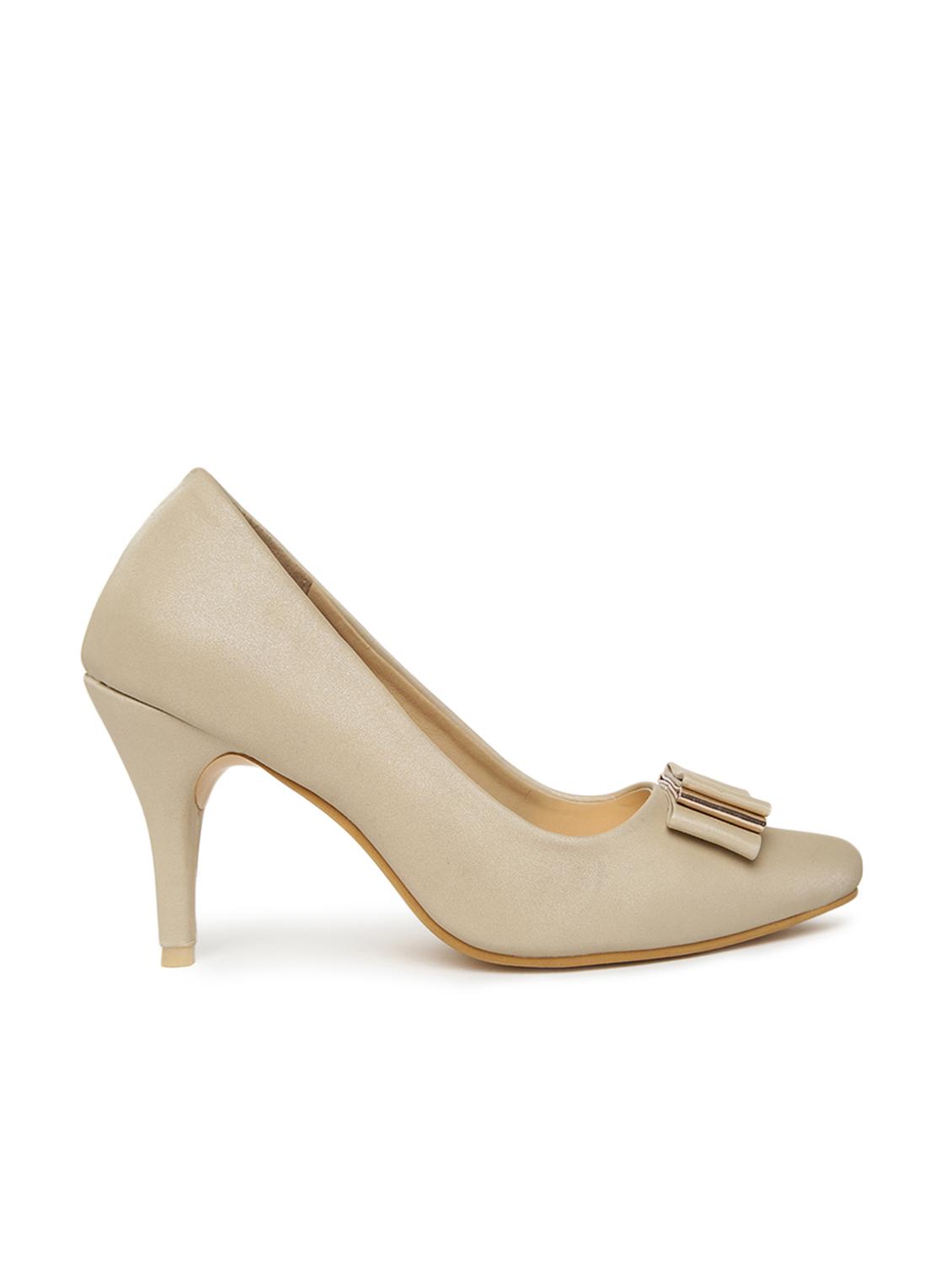 beige slip on heel   - 19163590 -  Standard Image - 1