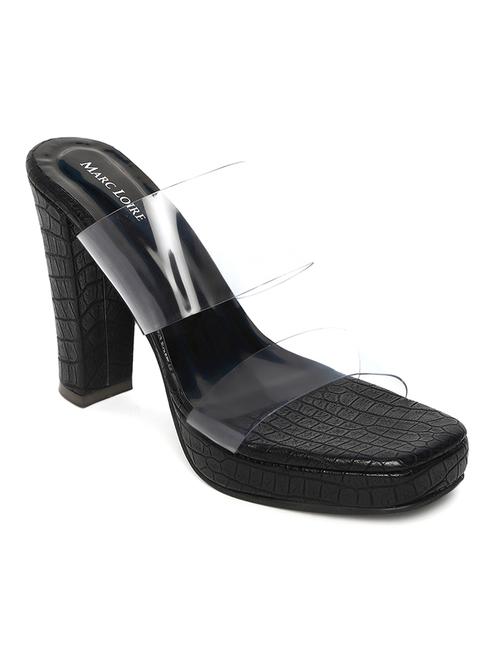 women black slip on sandal - 19163615 -  Standard Image - 0
